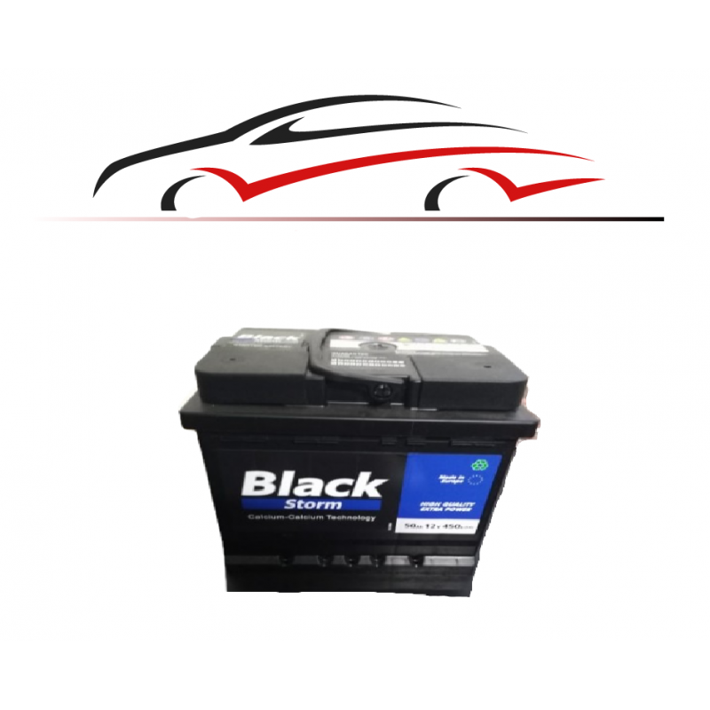 Batterie de voiture BlackStorm 50Ah 12V 450 A(En)