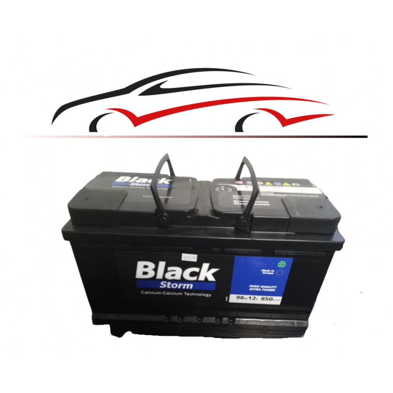 Batterie de voiture BlackStorm 98Ah 12v 850 A(En)